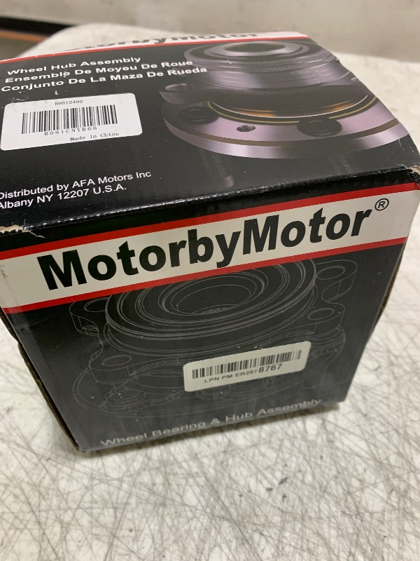 Photo 1 of MotorbyMotor 512499 Rear Wheel Bearing and Hub Assembly 2WD for Ford Escape 2013-2019, C-Max 2013-2018, Lincoln MKC 2015-2019 Wheel Hub Bearing Assembly w/ABS 5 Lugs FWD (Without Parking Assist)