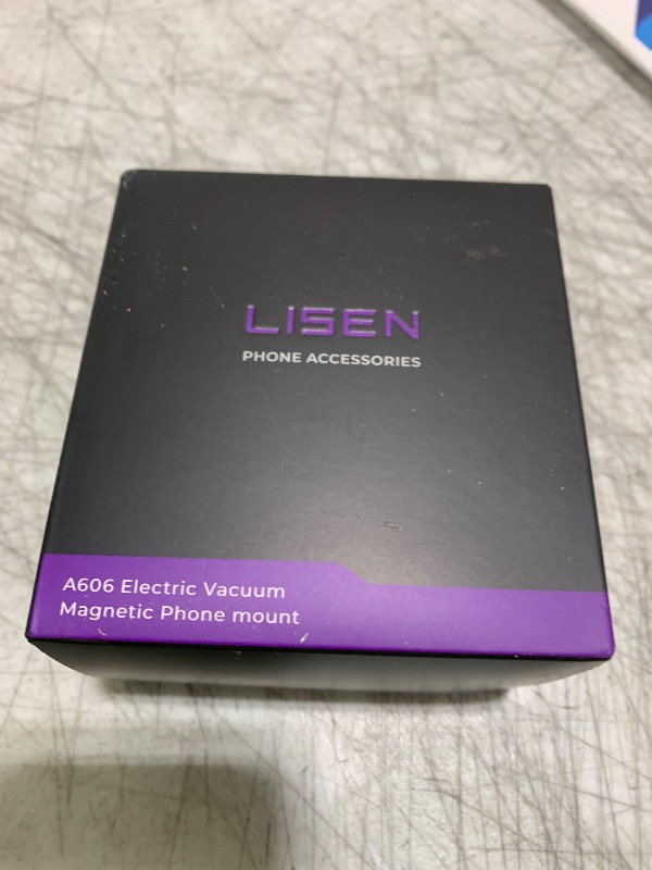 Photo 1 of LISEN Suction Phone Mount, Portable Super Stable Electric Vacuum Magnetic Phone Holder,Only on Mirror/Smooth Surface 360° Adjustable Vlogging Travel Multi-Scene for 17 iPhone 16e 16 Pro Max 15 14 13