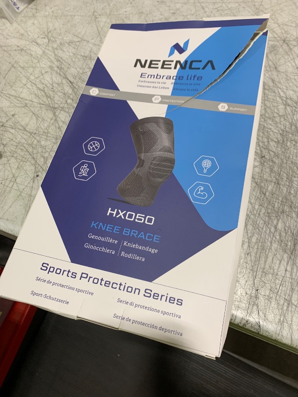 Photo 1 of NEENCA Professional Knee Brace for Pain Relief, Medical Knee Compression Sleeve, Knee Support with Horizontal Knit Tech for Meniscus Tear, ACL, Arthritis, Joint Pain, Runner, Workout- FSA/HSA APPROVED