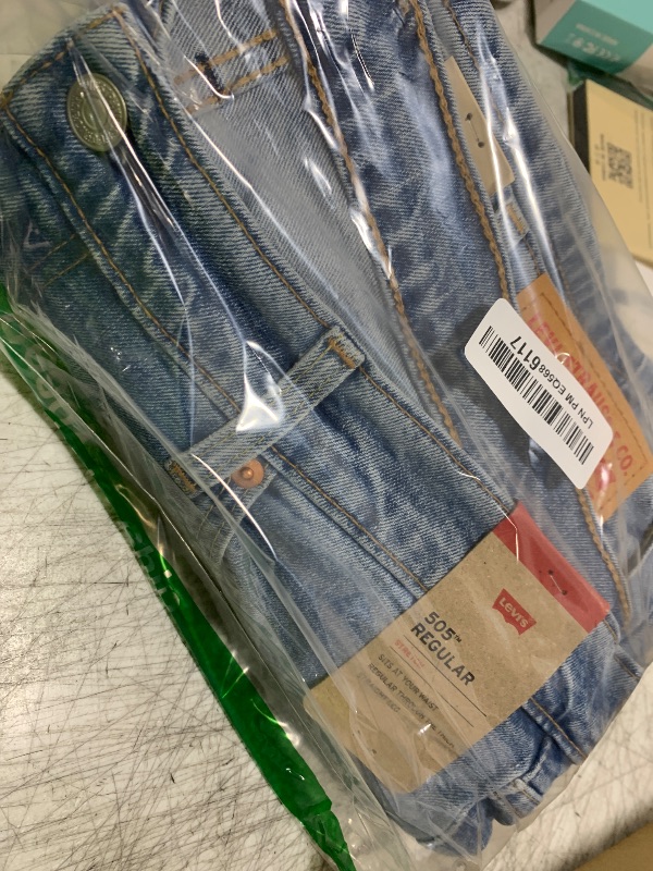 Photo 1 of Levi's Men's 505 Regular Fit Jeans (Also Available in Big & Tall), Clif, 40W x 29L