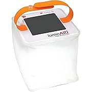 Photo 1 of LuminAID Solar Camping Lantern - Inflatable LED Lamp Perfect for Camping, Hiking, Travel and More - Emergency Light for Power Outages, Hurricane, Survival Kits - As Seen on Shark Tank
