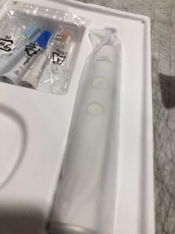 Photo 1 of Philips Sonicare DiamondClean Smart 9500 Electric Toothbrush, Sonic Toothbrush with App, Pressure Sensor, Brush Head Detection, 5 Brushing Modes and 3 Intensity Levels, White, Model HX9923/01