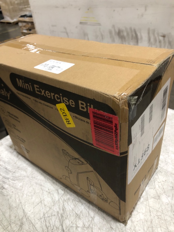 Photo 1 of Mini Exercise Bike, himaly Under Desk Bike Pedal Exerciser Portable Foot Cycle Arm & Leg Peddler Machine with LCD Screen Displays