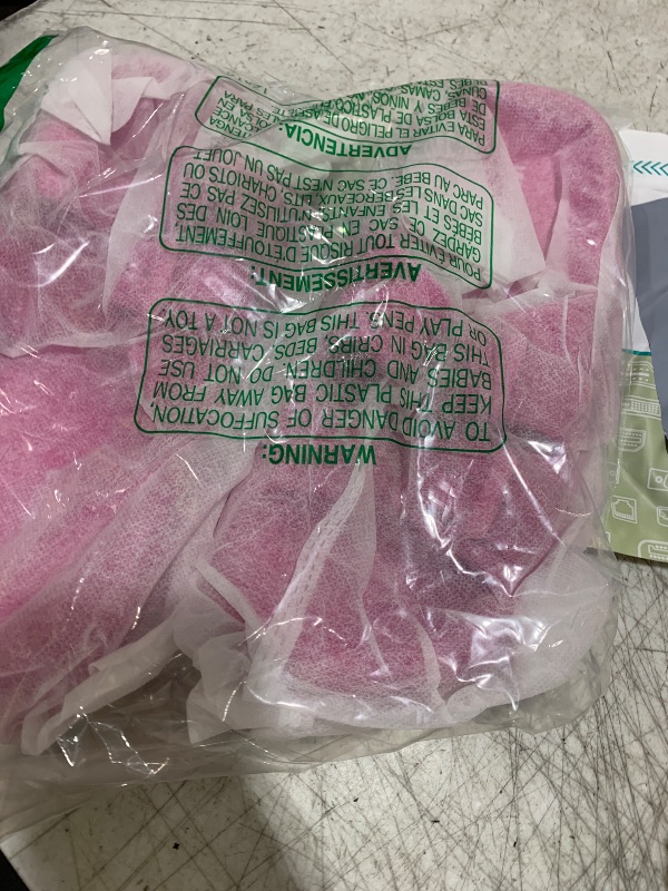 Photo 1 of Weweya Pillow Slippers for Women Open Toe Soft Cushioned Thick Sole Slide Flat Sandals Hot Pink Women Size 8 8.5 9