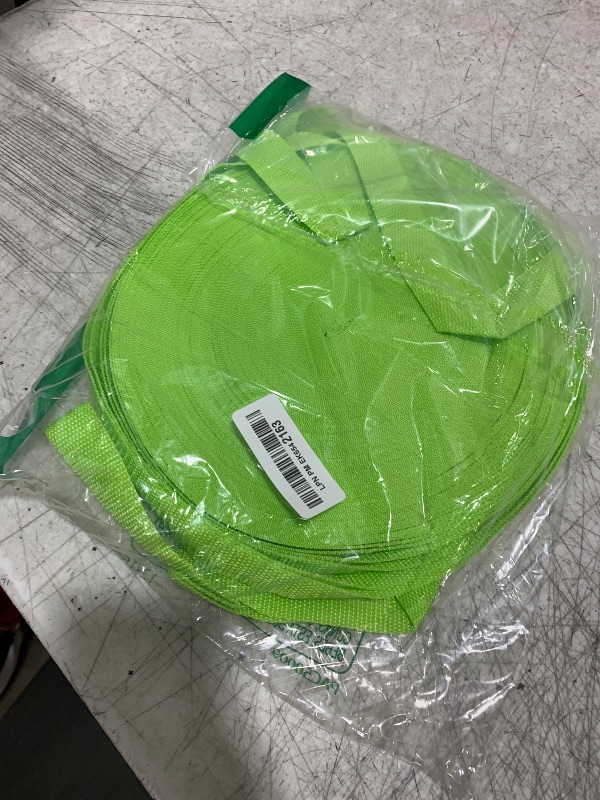Photo 1 of MECCANIXITY Lightweight Polypropylene Webbing Strap 1" 50 Yards Fluorescent Green Strapping Band for Outdoor