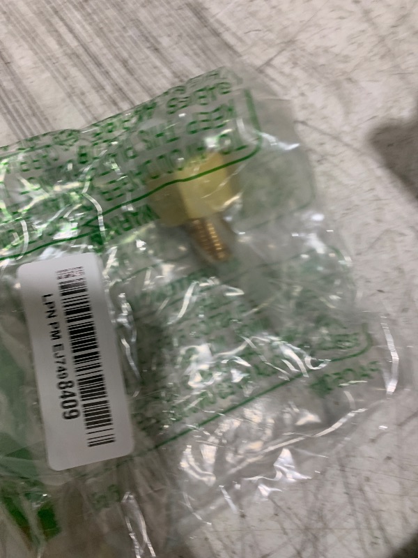 Photo 1 of PATIKIL 5/8" (7/8"-14UNF) Female Flare x 3/8" (5/8"-18UNF) Male Flare, 2pcs SAE 45 Degree Brass Fittings for Air Gas Lines Refrigeration HVAC