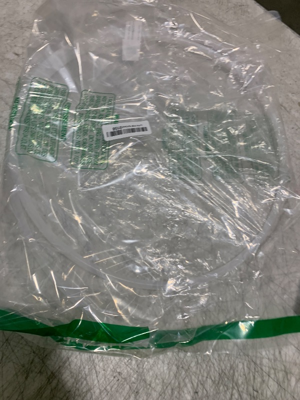 Photo 1 of uxcell Pneumatic Tubing, 10mm(0.4") OD x 8mm(0.31") ID x 2m(6.56ft) Air Brake Tube Nylon Air Line Water Hose Translucent