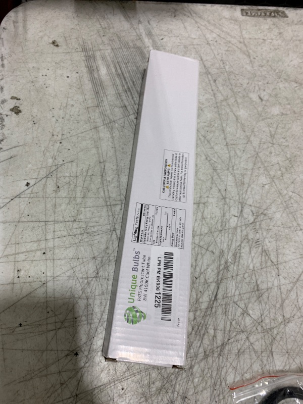 Photo 1 of Unique Bulbs (Pack of 2 F8T5/CW 8W T5 12" Cool White 4100k Fluorescent Light Bulb 20,000hr