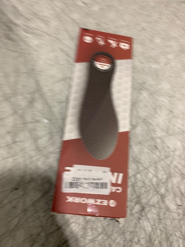 Photo 1 of Carbon Fiber Insoles, Carbon Fiber Foot Plate 1 PC Rigid Shoe Insert Support Turf Toe, Foot Fractures, Morton Extension, Hallux Rigidus and Limitus - Alternative to Post Op Shoe