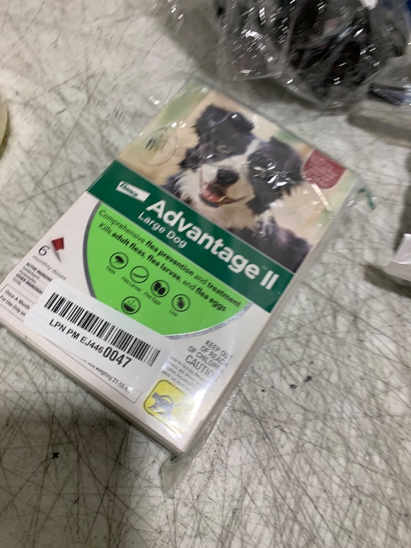 Photo 1 of Advantage II Large Dog Vet-Recommended Flea Treatment & Prevention | Dogs 21-55 lbs. | 6-Month Supply