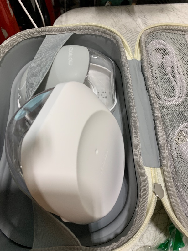 Photo 1 of Momcozy Breast Pump Hands Free Upgraded Mobile Flow | M9, App Discreet Control with Personalized Multi-Modes & 15 Levels, Wearable Breast Pump 24mm, 2 Pack Gray