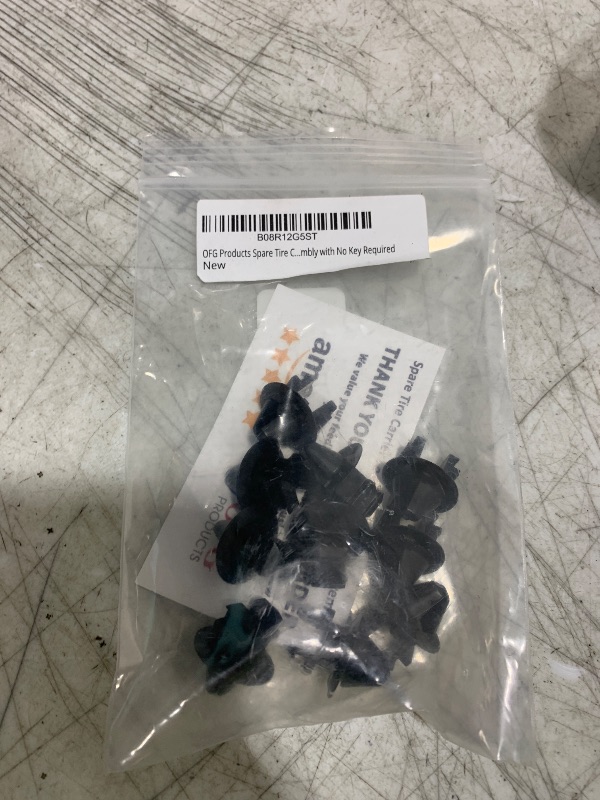 Photo 1 of OFG Products Spare Tire Carrier Lock Assembly Replacement - Replaces 2007 and Newer Ford F Series Pickups (F-150/250/350) and Lincoln Truck Rear Bumper Spare Wheel Lock Assembly with No Key Required