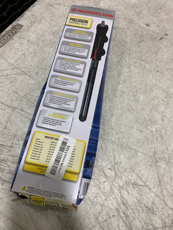 Photo 1 of Marineland Precision Heater for Saltwater or Freshwater Aquariums