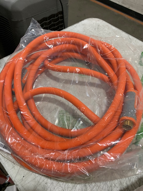 Photo 1 of YAMATIC Heavy Duty Garden Hose 5/8 in x 30 ft with Swivel Fitting, Super Flexible Water Hose, All-weather, Lightweight, Burst 600 PSI