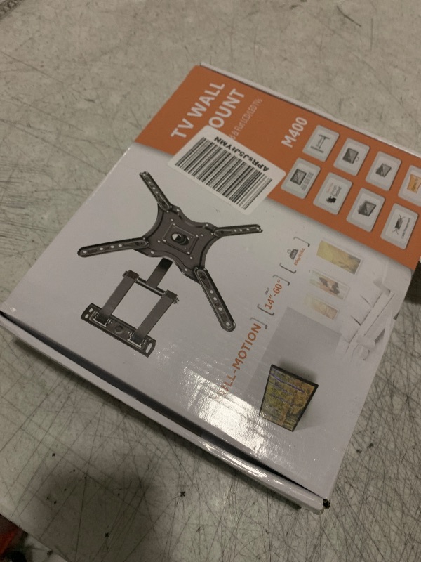 Photo 1 of OSAGIE Swivel Wall Mount Full Motion TV Bracket with Articulating Arm for 14-55-inch LED, LCD Flat Curved Smart TVs. Monitor Tilt Extension Rotation Corner TV Mounts Max VESMA (400x400mm) Up to 55 lbs