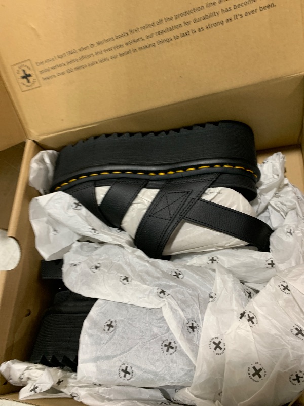 Photo 1 of Dr. Martens Women's Voss II Quad Sandal, Black Athena, 5.5