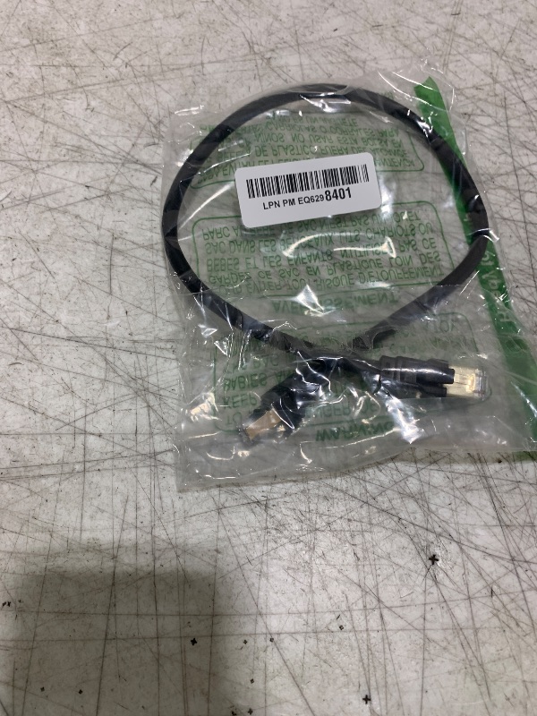 Photo 1 of Cat 8 Ethernet Cable, 1.5Ft 3Ft 6Ft 10Ft 15Ft 20Ft 30Ft 40Ft 50Ft 60Ft 100Ft Heavy Duty High Speed Internet Network Cable, Professional LAN Cable Shielded in Wall, Indoor&Outdoor
