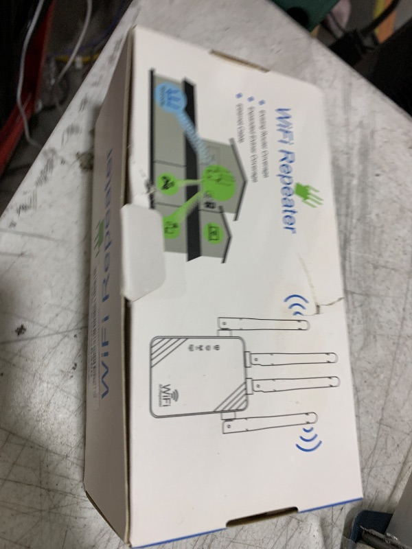 Photo 1 of WiFi Extender Signal Booster Up to 10000sq.ft and 55 Devices, WiFi Range Extender, Wireless Internet Repeater, Long Range Amplifier with Ethernet Port, Access Point, 1-Key Setup, Alexa Compatible