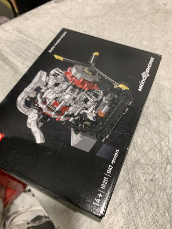 Photo 1 of Mould King 10211 Radial Aircraft Engine Building Sets, Intelligent Chip Drive Engine Model Kit That Runs, Build Your Own STEM Model Engine, Gift for Age 14+/Adult Collections Enthusiasts (1147+ PCS)