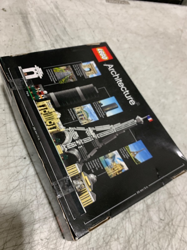 Photo 1 of LEGO Architecture Paris Model Building Set - Detailed Display Building Blocks for Kids, Boys and Girls, Ages 12+ - Gift for Travelers - 21044