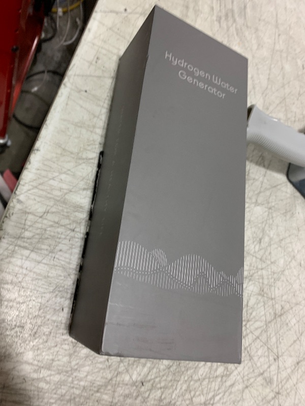 Photo 1 of Hydrogen Water Bottle 5-Min Electrolysis 15.22OZ 1500 PPB Water Ionizer with SPE/PEM Technology, Hydrogen Water Bottle for Women/Men/Office/School