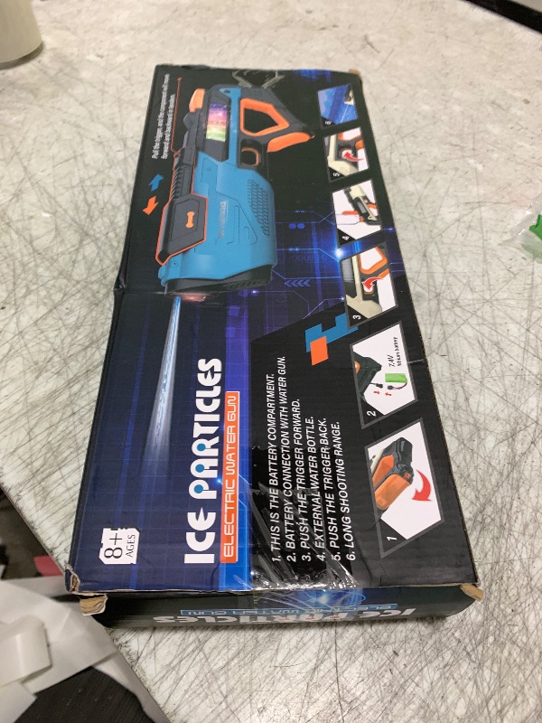 Photo 1 of Electric Water Gun for Adults Kids - Automatic Squirt Guns Long Range Blaster Up to 32 FT, Battery Powerful Water Guns Waterproof, Big Summer Outdoor Beach Pool Party Toys, Gift for Kids Age 8-12