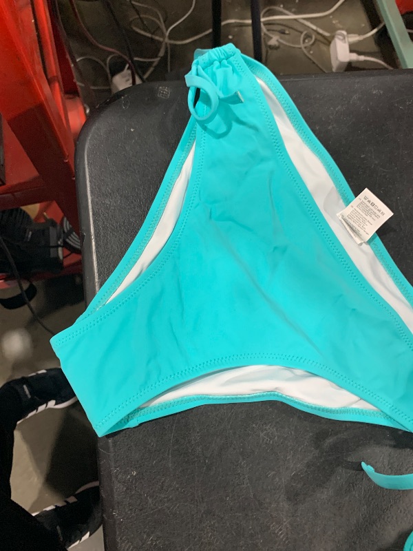 Photo 1 of BLUE TURQUOISE BAITHING UNDERWEAR / L