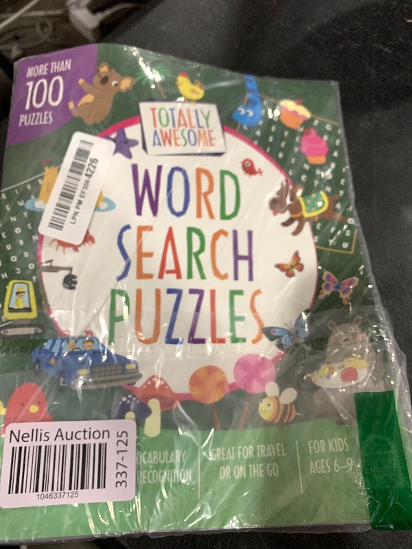 Photo 1 of Totally Awesome Word Searches For Kids - Puzzle Activity Book for Children 6-9