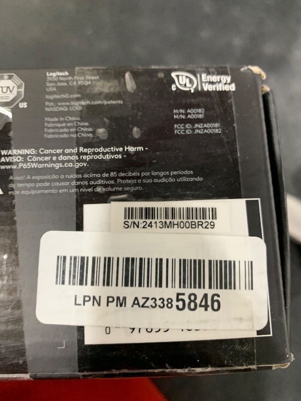 Photo 1 of Logitech G PRO X 2 Lightspeed Wireless Gaming Headset: Wireless Gaming Headphones with Mic, 50mm Graphene Drivers, 2.02.0—7.1 Surround, Bluetooth/USB/3.5mm Aux, for PS4/PS5/PC/Nintendo Switch - Black