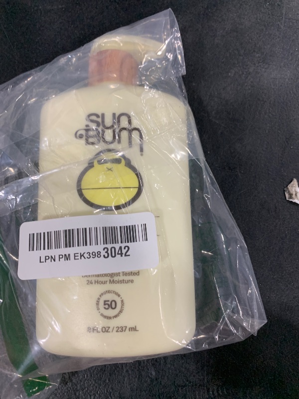 Photo 1 of Sun Bum Daily SPF 50 Sunscreen Body Lotion - Broad Spectrum Moisturizing Sunscreen with Vitamin E - Vegan and Hawaii 104 Act Compliant (Without Octinoxate & Oxybenzone) - Dermatologist Tested - 8 oz