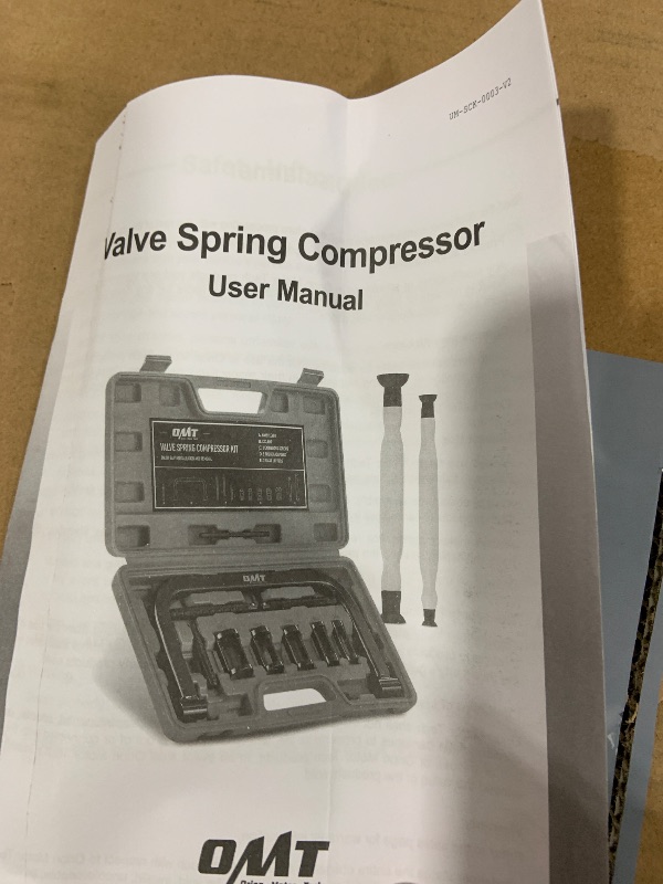 Photo 1 of  Valve Spring Compressor. 