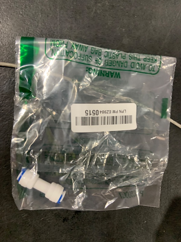 Photo 1 of 5/16" to 5/16" Refrigerator Water Line Tube Connector Unit Compatible with GE Replace WR02X11330