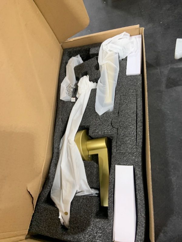 Photo 1 of SMONET Smart Front Door Lock - Keyless Entry with Biometric Digital Touchscreen, Bluetooth, Alexa Compatible, Gold