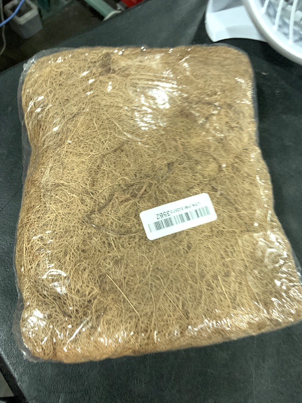 Photo 1 of 2 Pack Trough Coco Liner Fiber Replacement for Planters, 24/30/36/48 inch Half Moon Coconut Coir Planter for Window Box/Hanging Trough Planter, Garden Flower Vegetables Pot, Fence Flower Baskets