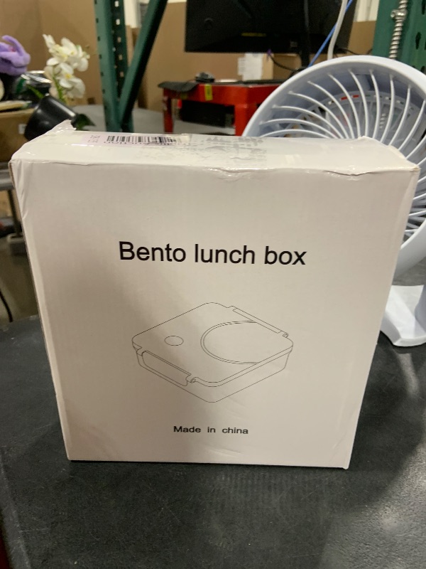 Photo 1 of Bento Lunch Box Set for Kids with 8oz Soup Thermo, Leak-Proof Lunch Containers with 4 Compartment, Kids Thermo Hot Food Jar and Insulated Lunch Bag for Kid to School-Purple