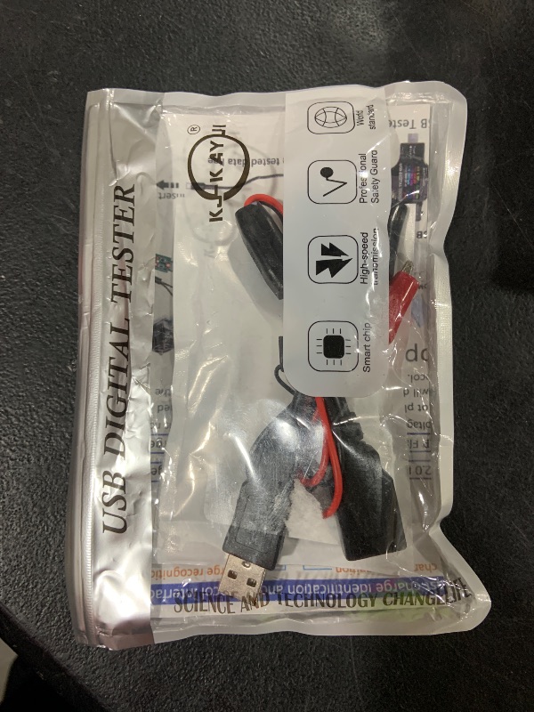 Photo 1 of USB C Tester,KJ-KayJI 2 in 1 Tester Color Screen IPS Digital Multimeter(2024),Voltage,Cur,Pwr,Resistance,Elec,Temp,Capacity,Tme,Fast Charging,with USB Clip Cable Support PD2.0/PD3.0,QC2.0/QC3.0,BC1.2
