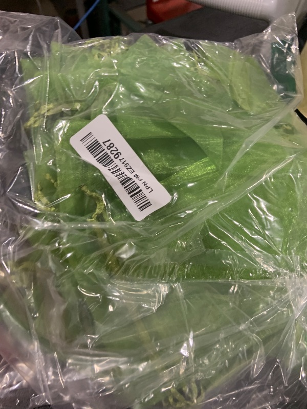 Photo 1 of Shintop 100Pcs Fruit Protection Bags, 4x6 Inch Green Strawberry Netting Cover Drawstring Mesh Bags Pest Barrier for Blueberry Small Fruit