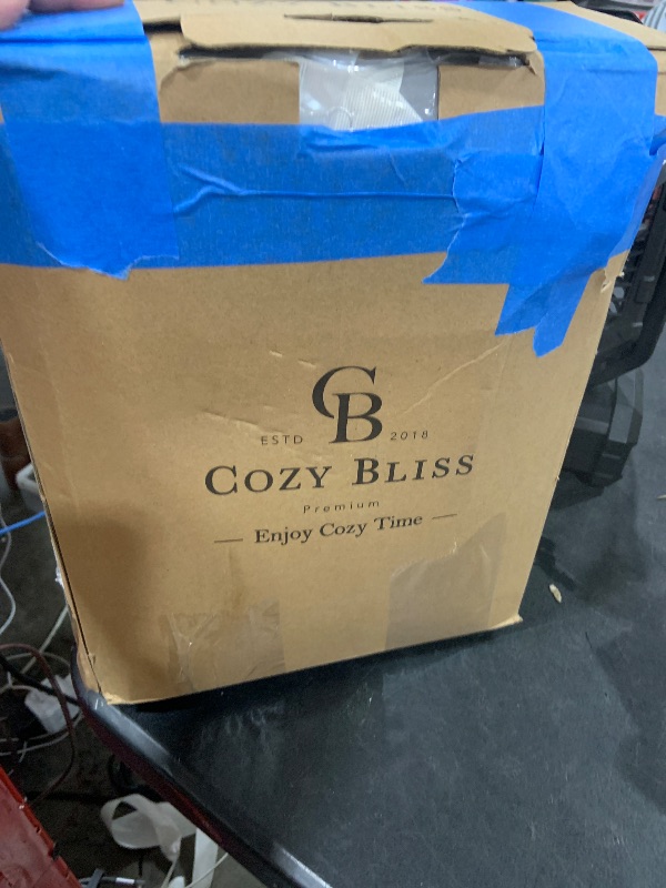 Photo 1 of Cozy Bliss Cooling Comforter Queen Size, Reversible Cooling Blanket for Hot Sleepers and Night Sweats, Q-Max 0.4 Breathable Summer Comforter Quilt, Lightweight Soft Silky Smooth, Cool Grey