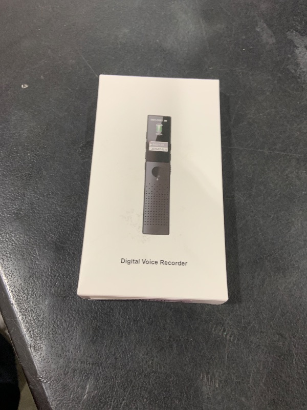 Photo 1 of WearHome 64GB Digital Voice Recorder - Voice Recorder with Playback, 3072KBPS Voice Activation, Password Protection - Ideal for Lectures, Meetings, Interviews.