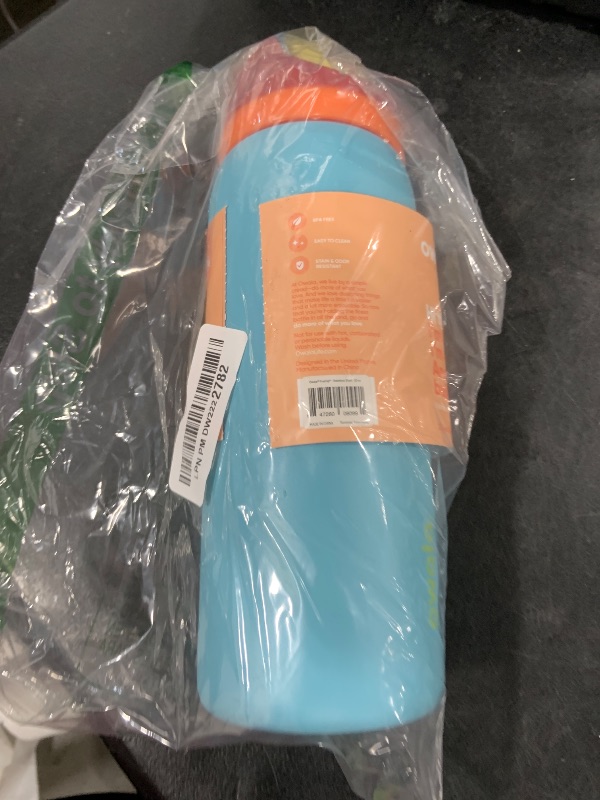 Photo 1 of Owala FreeSip Insulated Stainless Steel Water Bottle with Straw, BPA-Free Sports Water Bottle, Great for Travel, 32 Oz, Summer Sweetness