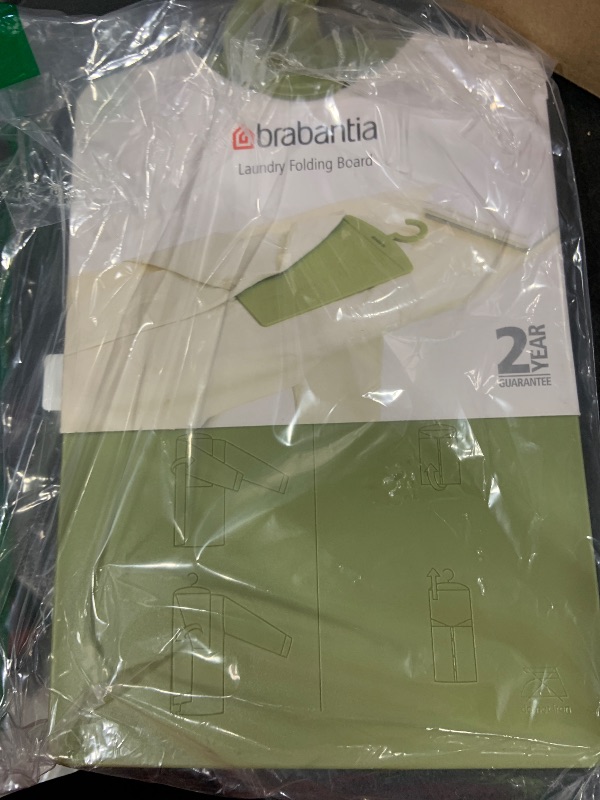 Photo 1 of Brabantia Folding Board (Calm Green) Shirt Board, Laundry Folder, Folding Clothes Helper (8 x 0.2 x 15")