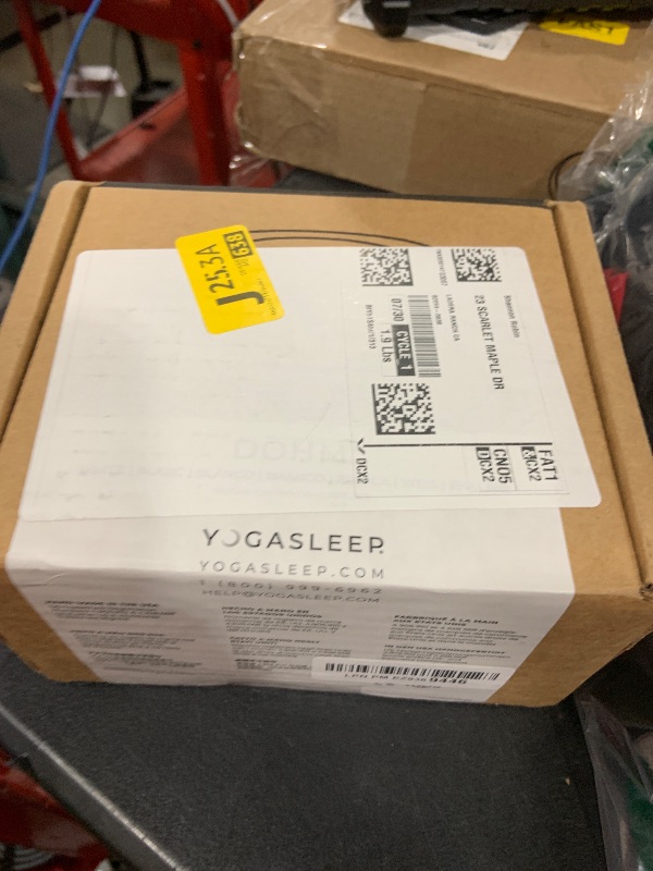 Photo 1 of Yogasleep Dohm (White/Gray) The Original White Noise Machine, Relaxing Natural Sound from a Real Fan, Sleep Aid & Noise Cancelling for Adults & Baby, Office Privacy & Meditation, Baby Registry
