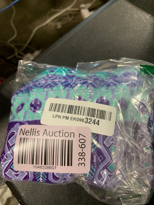 Photo 1 of Kanu Surf Girls' Jasmine Beach Sport Halter One Piece Swimsuit, Mahina Purple, 14