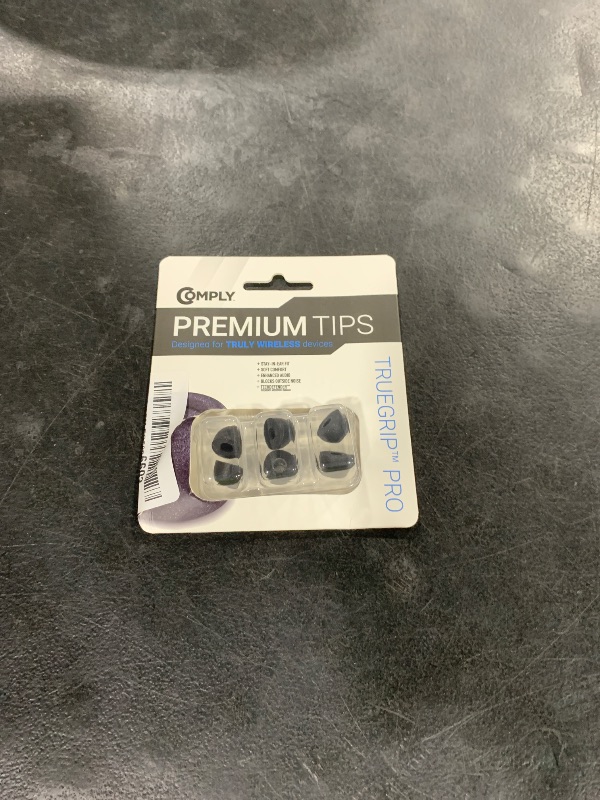 Photo 1 of Comply TW-200-C | Memory Foam Replacement Earbud Tips for Anker Soundcore, Sennheiser, JBL, SoundPEATS & More | Ultimate Comfort, Secure Fit, Superior Noise Isolation | Black (S/M/L) (3 Pairs)