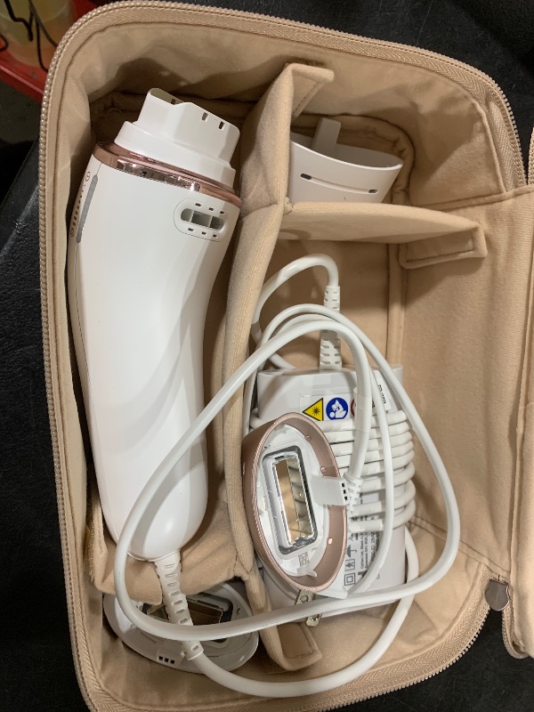 Photo 1 of Braun Smart IPL, Skin i·Expert Pro 7: at Home Laser Hair Removal for Women and Men, Permanent Visible Hair Reduction, with Free App, Vanity Case, Venus Razor, 2 Smart Heads, Facial Trimmer, IPL7219