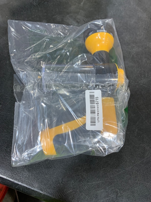 Photo 1 of Car Wash Foam Gun, High Pressure Water Garden Hose Nozzle, Soap Foam Sprayer with 8 Adjustable Watering Patterns, Bubble Cleaning Blaster for Vehicle, Plants, Lawn, Patio, Pets Showering (Yellow)