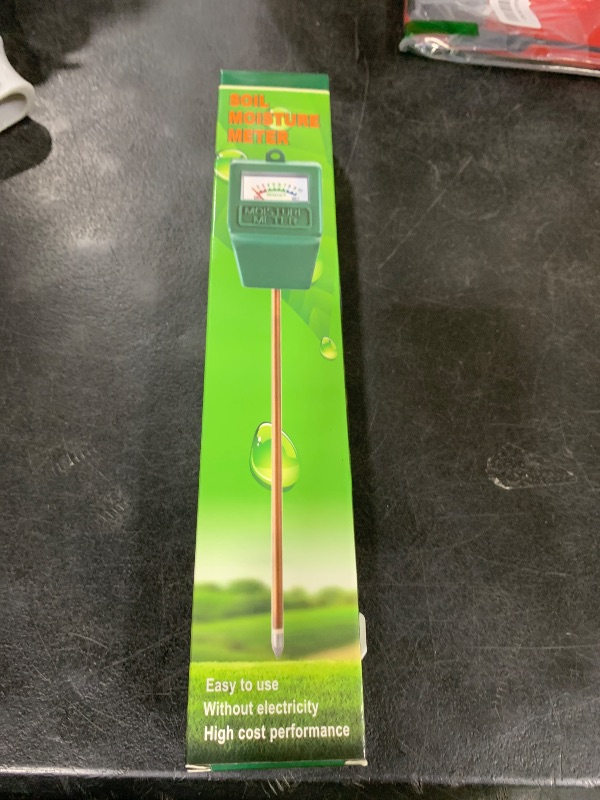 Photo 1 of Hathdia Soil Moisture Meter,Plant Hygrometer Moisture Sensor Plant Water Monitor for Potted Plants,Garden,Farm, Lawn(No Battery Needed)