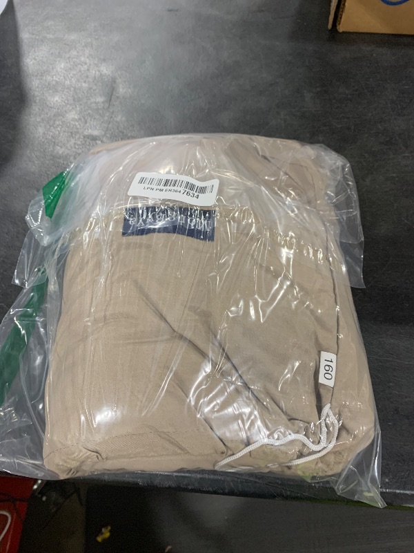Photo 1 of MongByYa Sleeping Bag Liner Lightweight Compact Sleeping Bag Sack Portable Clean Travel Sheet Camping Sleep Sheet for Backpacking Hotel Hiking (Light Khaki, 82.7" X 63”)