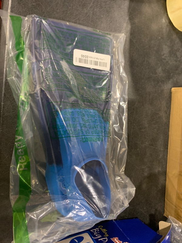 Photo 1 of Sporti Essential Floating Swim Fins - NavyBlue - Toddler 9-10