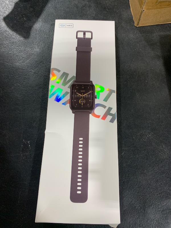 Photo 1 of Fitpolo Smart Watch for Women Android & iPhone, Alexa Built-in [1.8" HD Screen] IP68 Waterproof Fitness Watch with Bluetooth Call (Answer/Make), Heart Rate/Sleep/SpO2 Monitor, 105 Sports Trackers